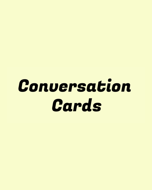 Conversation Cards: 90 questions to spark speaking